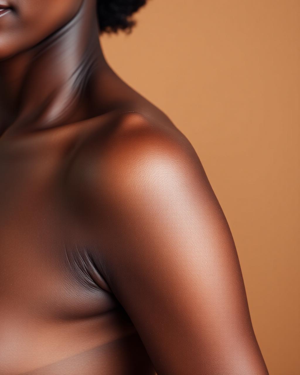 Melanin stretch mark camouflage treatment at Camo Blush Studios