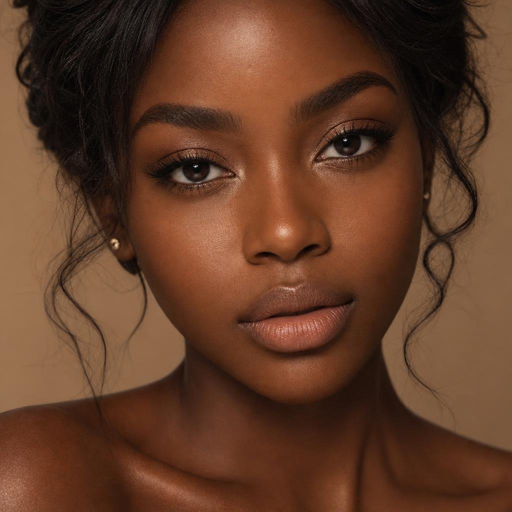 Lip Neutralization — representing the full spectrum of melanin skin tones at Camo Blush Studios